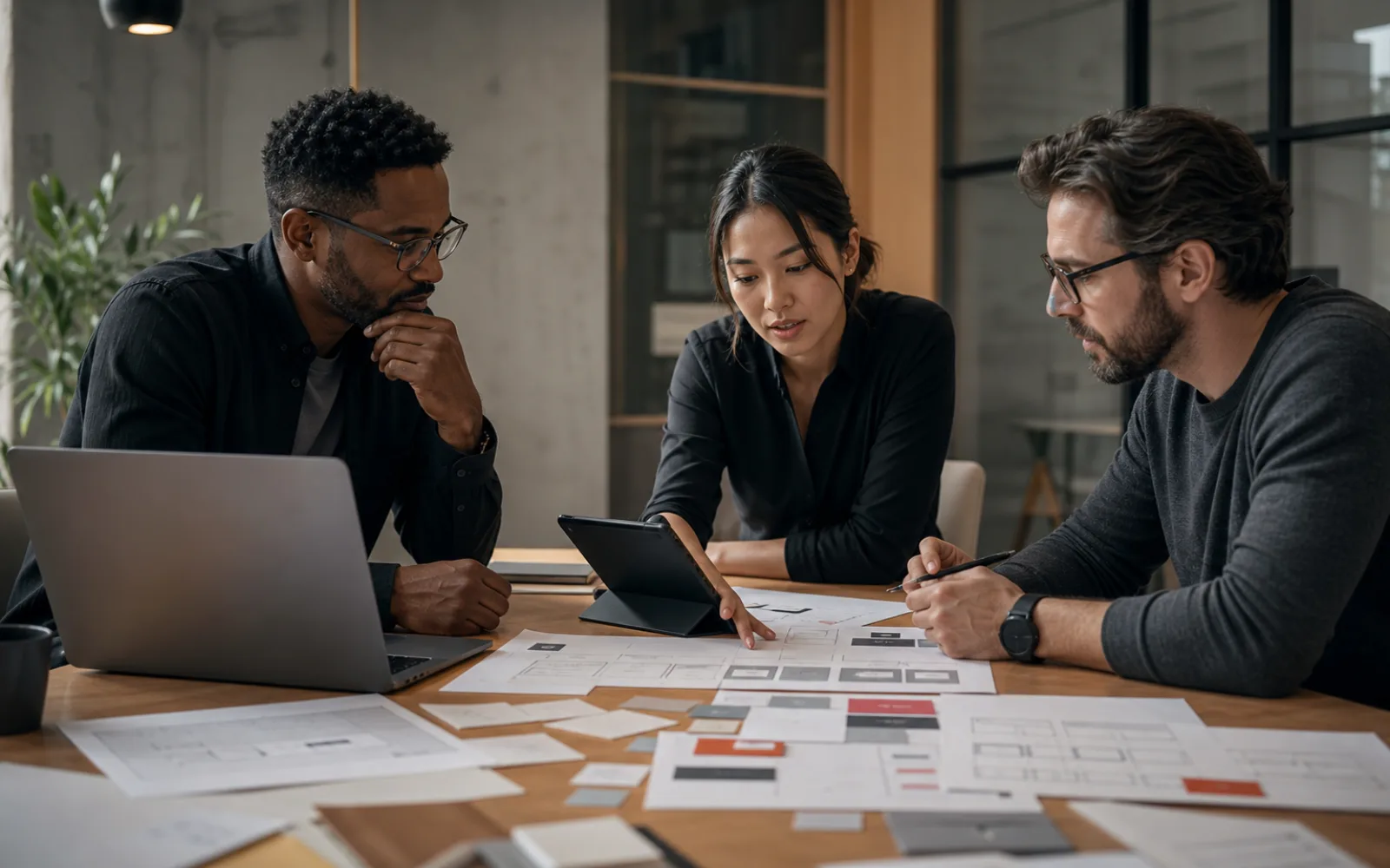 B2B product team mapping web application workflows