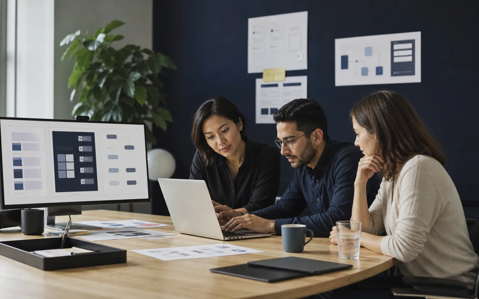 Product team planning partner portal workflows