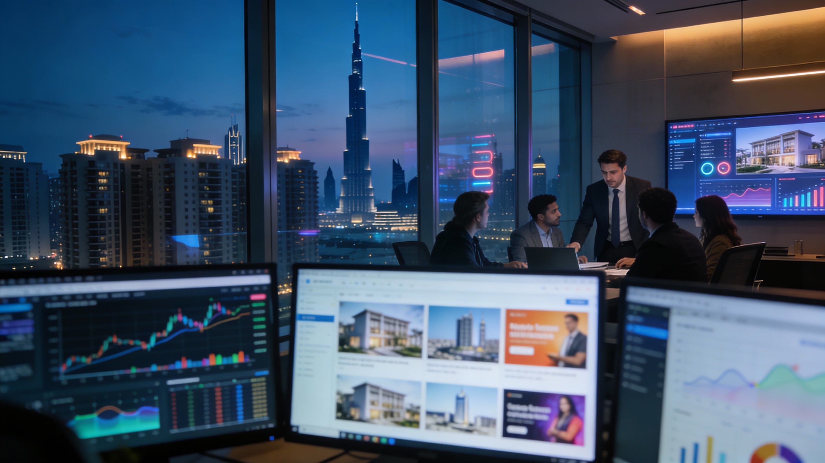 Real Estate Digital Marketing in Dubai | Makreate